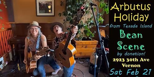 Arbutus Holiday @ Bean Scene in Vernon, BC !