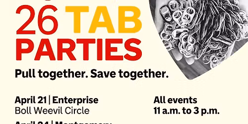 Pop Tab Party:  Birmingham 