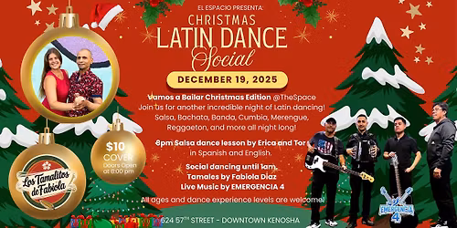 Christmas Latin Dance Social @TheSpace