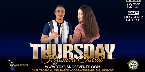 Thursday Kizomba Social | Dj Traybeatz & Dj Gulsah