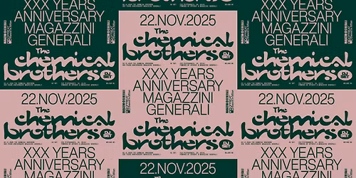 The Chemical Brothers DJ SET at Magazzini Generali, Via Pietrasanta, Milano, Italy