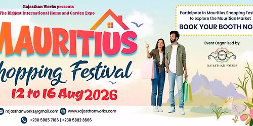 Mauritius Shopping Festival, August 2026