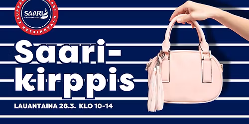 Saarikirppis 28.3. lauantaina 