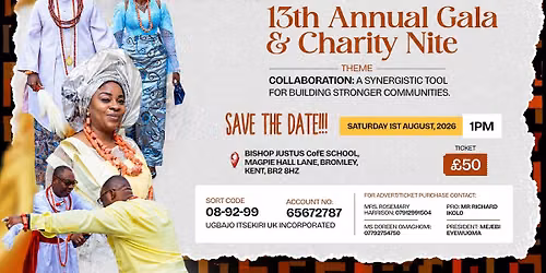 Ugbajo Itsekiri UK 13th Gala and Charity Nite