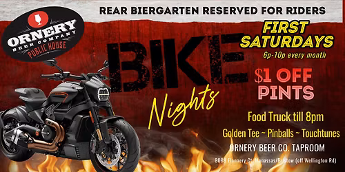 Bike Nights @ ORnery!
