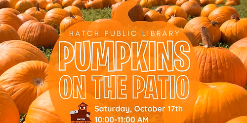 Pumpkins on the Patio