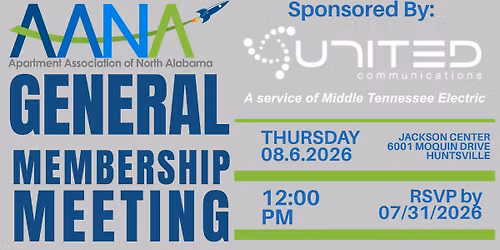 AANA General Membership Meeting
