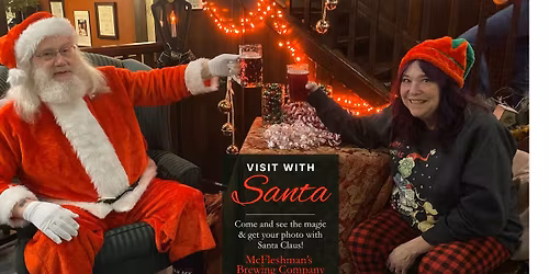 Santa Visits McFleshman's Brewing 