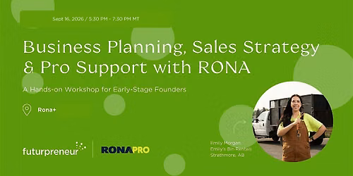 Business Planning, Sales Strategy & Pro Support with RONA