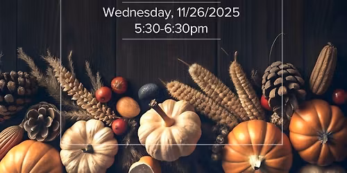 Thanksgiving Communion