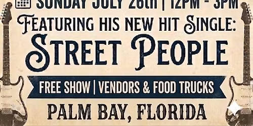Josh Garrett in Concert at Space Coast Harley Davidson