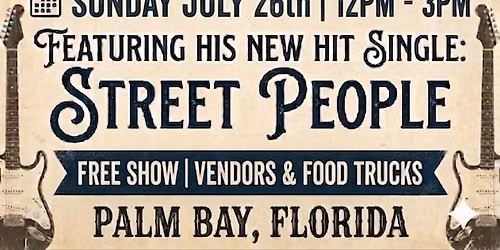Josh Garrett in Concert at Space Coast Harley Davidson