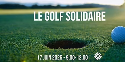 LE GOLF SOLIDAIRE