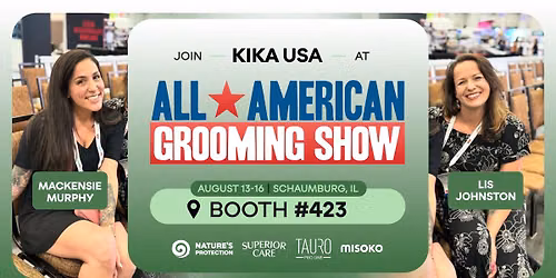 All American Grooming Show | Kika USA - Booth #423