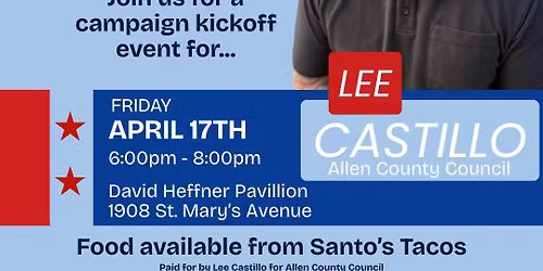 Lee Castillo Campaign Launch