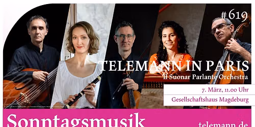 # 619 Sonntagsmusik | TELEMANN IN PARIS