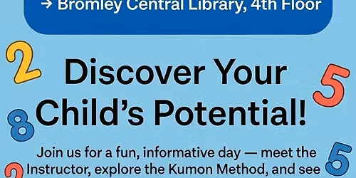 KUMON BROMLEY STUDY CENTRE OPEN DAY!!!