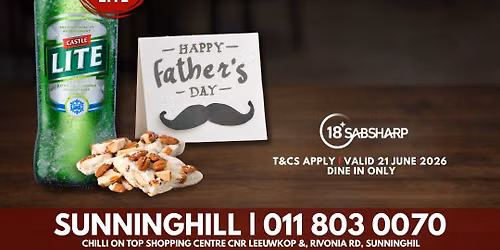 Father's Day with Del Forno Sunninghill