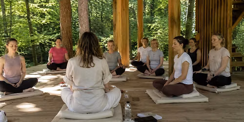 Joga nidra in gozdna kopel na odru pod Drevesno hi\u0161o