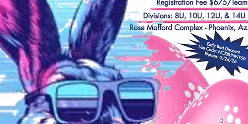 NCS FASTPITCH - BUNNY BASH - 8U,, 10U, 12U, 14U