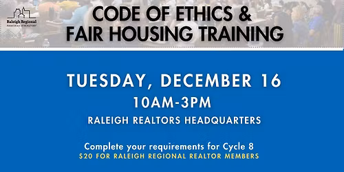 Code of Ethics & Fair Housing