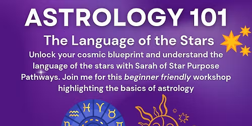 Astrology 101: Language of the Stars Workshop