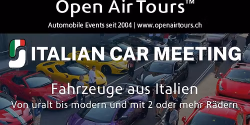 ITALIAN CAR MEETING