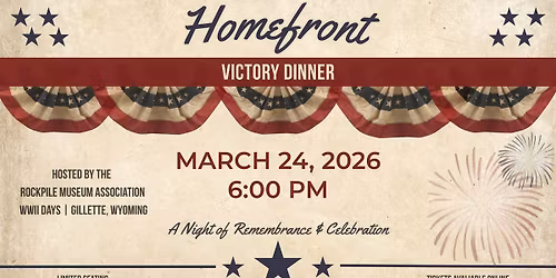 WWII Homefront Victory Dinner