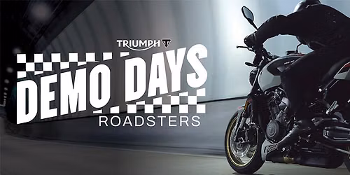 Triumph Roadster Demo event