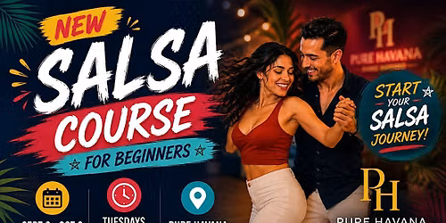 New Beginner Salsa Course Starts September 8!