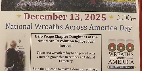 Wreaths Across America Ashland Cemetery 
