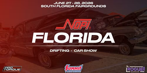 NOPI - South Florida Fairgrounds - Drift \/ Car Show