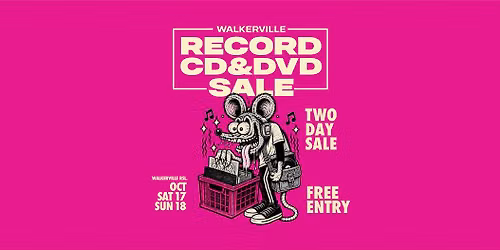 Walkerville Record CD DVD Sale October 