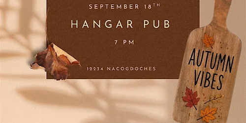 DIY Fall Boards- Sept 18 Hangar Pub