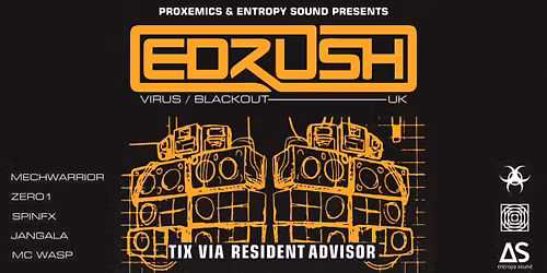 Proxemics & Entropy Sound pres: ED RUSH (Virus-UK)