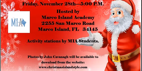 Marco Island Santa's Arrival