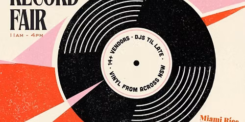 Northern Beaches Record Fair - Hotel Steyne, Manly - Sunday August 23rd, 2026