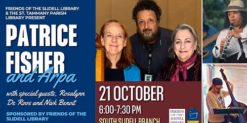Fall Concert with Patrice Fisher and Arpa
