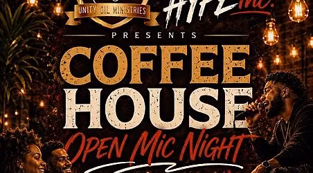HypeInc. Coffee House Open Mic Night