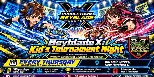 Beyblade X: WCBO Junior League Tournament Night