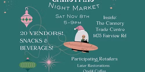 Vintage Christmas Night Market 