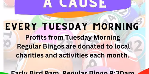 Tuesday Morning Bingo - ELKHART MOOSE #599
