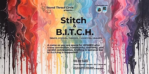 Stitch and B.I.T.C.H. Women's Circle