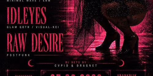 Queer goth night @ Vrankrijk with Buried in Drag, Schwierige Franz, Idleyes & Raw Desire