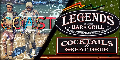 \ud83c\udfb5Live Music at Legends: COAST\ud83c\udfb5