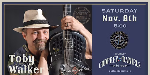 Toby Walker \u2013 Award-Winning, Roots Music Fingerstyle Guitar Virtuoso and Songwriter