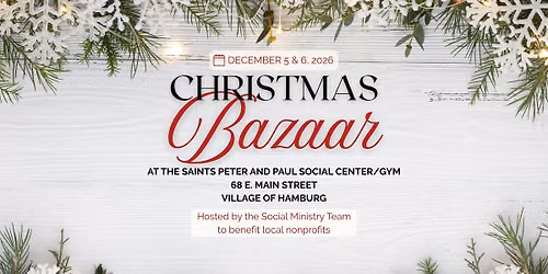 2026 Annual Christmas Bazaar