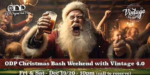 Vintage Christmas Weekend Bash at the ODP - Dec 19 & 20, 2025