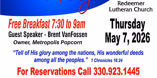 National Day of Prayer Breakfast