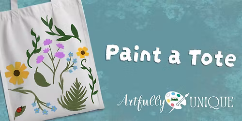 Paint Your Own Tote Bag